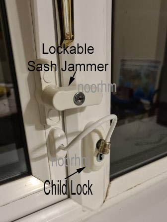 Sash Jammer and Child Lock